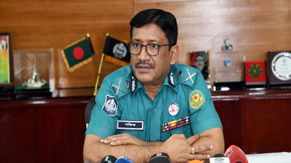 পুলিশের কমিশনার (ডিএমপি) মোহা. শফিকুল ইসলাম