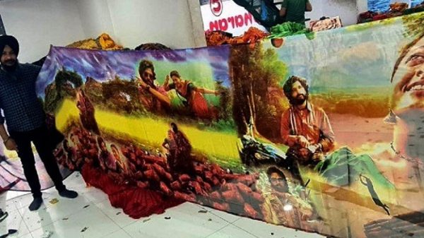 বাজারে এল ‘পুষ্পা’ শাড়ি